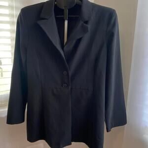 Vintage womens Black regina usa blazer size XL